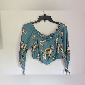 Crop top long sleeve